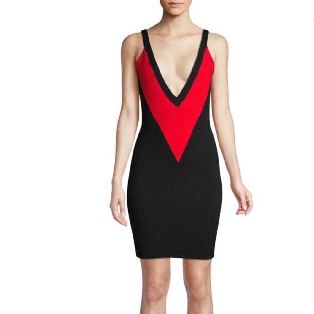 Victor Glemaud Sleeveless Colorblock Dress NWT